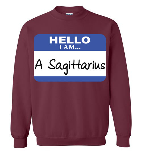 A Sagittarius. Youth. Crewneck Sweatshirt