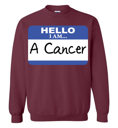 A Cancer. Youth. Crewneck Sweatshirt