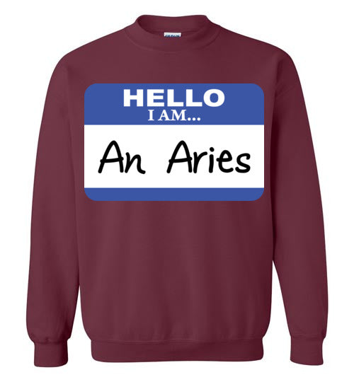 An Aries. Youth. Crewneck