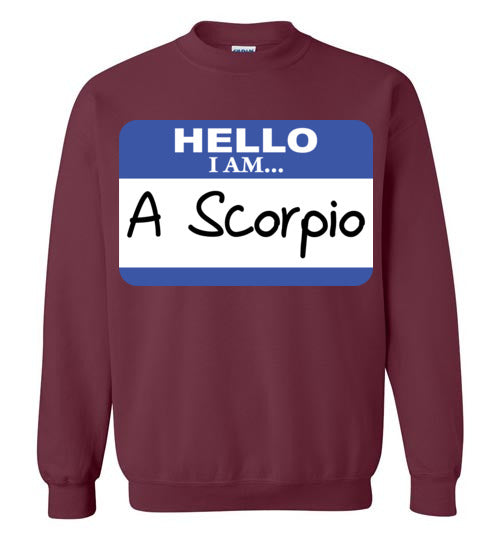 A Scorpio. Youth. Crewneck Sweatshirt