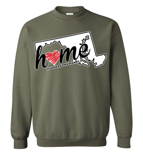 Maryland Home. Adult. Crewneck