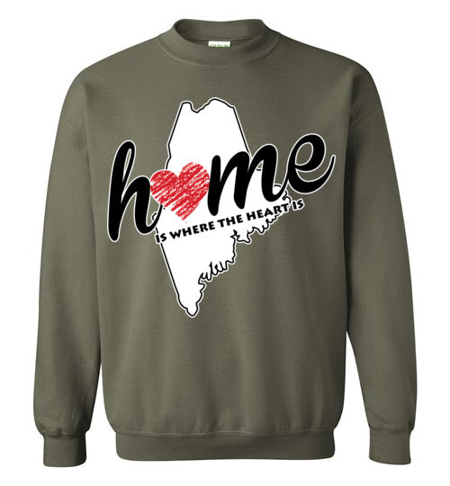 Maine Home. Adult. Crewneck