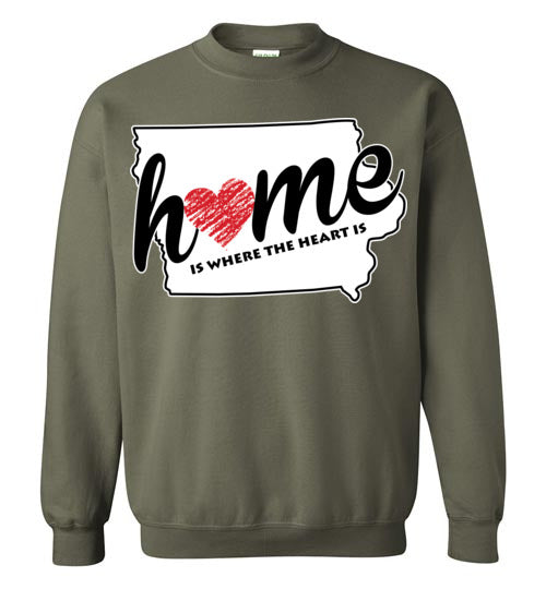 Iowa Home. Adult. Crewneck