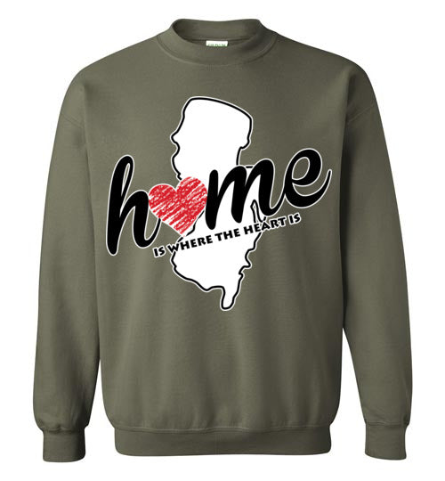 New Jersey Home. Adult. Crewneck