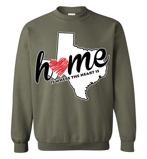 Texas Home. Adult. Crewneck