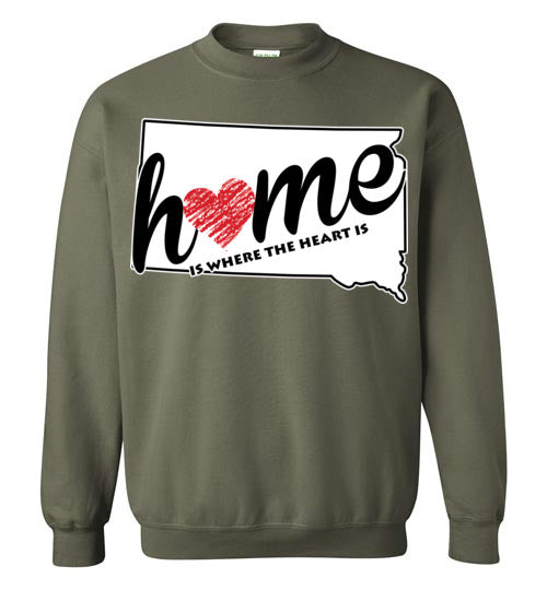 South Dakota Home. Adult. Crewneck