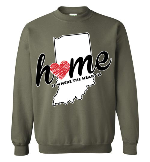 Indiana Home. Adult. Crewneck