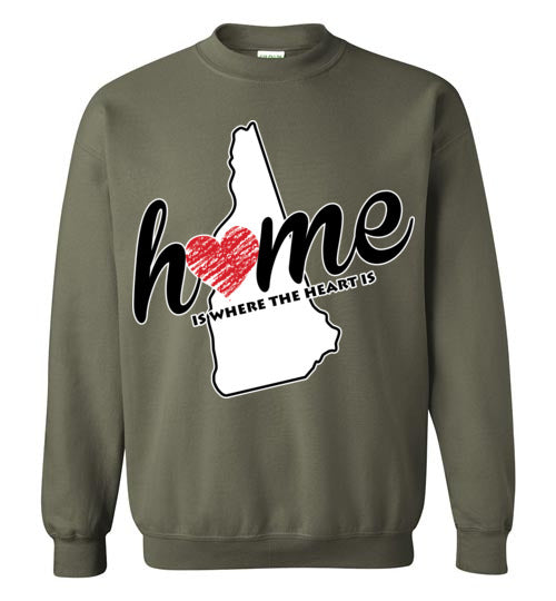 New Hampshire Home. Adult. Crewneck