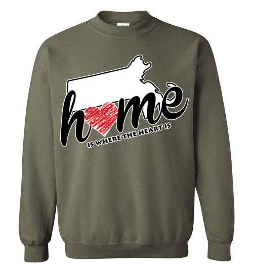 Massachusetts Home. Adult. Crewneck