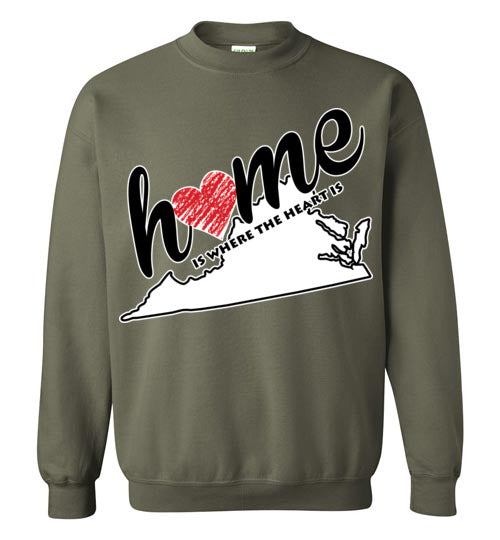Virginia Home. Adult. Crewneck