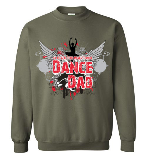 Dance Dad. Crewneck