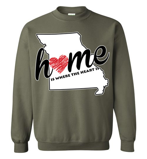 Missouri Home. Adult. Crewneck