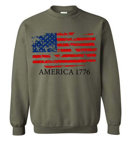 America 1776. Adult. Crewneck