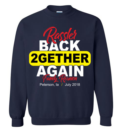 Rassler Back 2gether. Youth. Crewneck