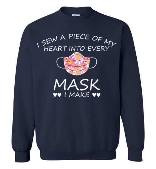 With Love. Gildan Crewneck Sweatshirt