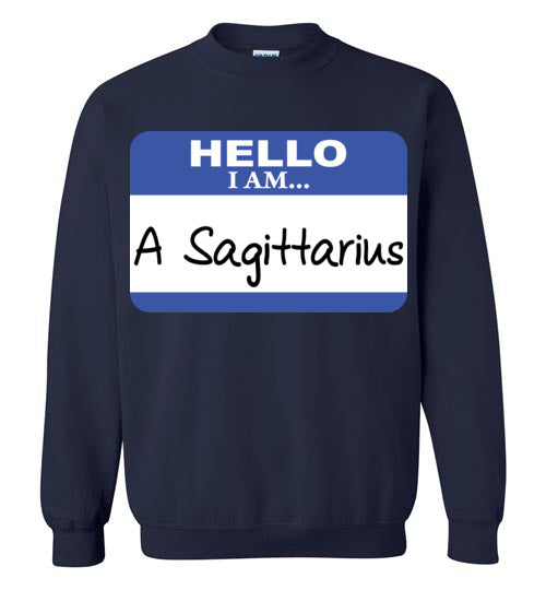 A Sagittarius. Youth. Crewneck Sweatshirt