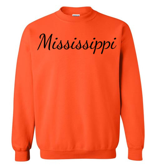 Mississippi. Adult. Crewneck