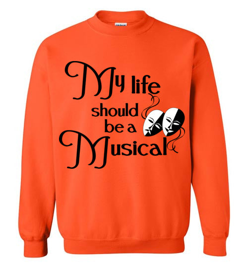 Musical Life. Adult. Crewneck Sweatshirt