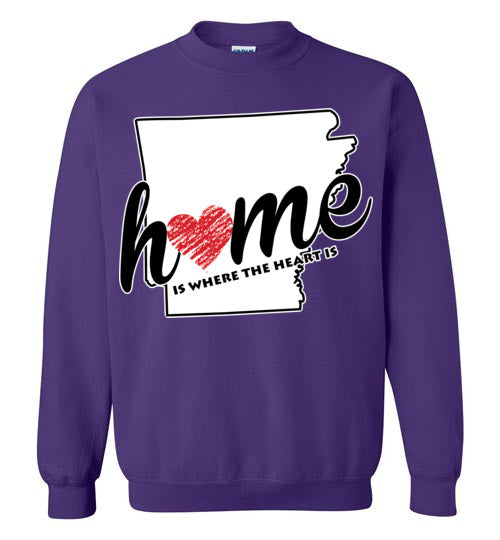 Arkansas Home. Adult. Crewneck