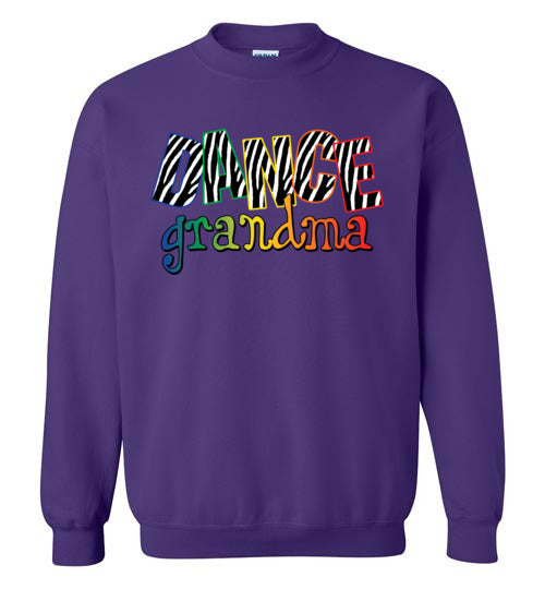 Dance Grandma. Crewneck