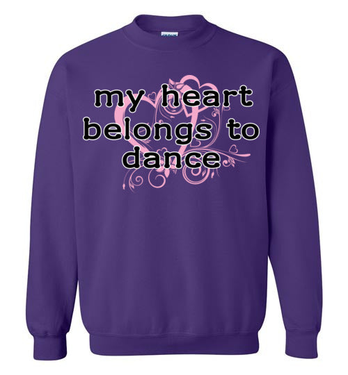 My Heart ... Adult. Crewneck