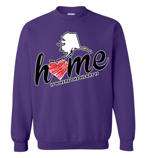 Alaska Home. Adult. Crewneck