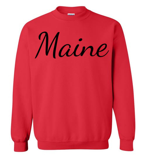 Maine. Adult. Crewneck