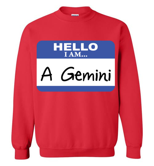 A Gemini. Youth. Crewneck Sweatshirt