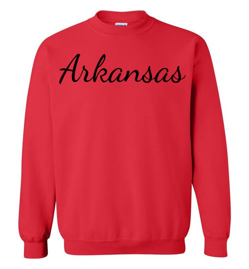 Arkansas. Adult. Crewneck