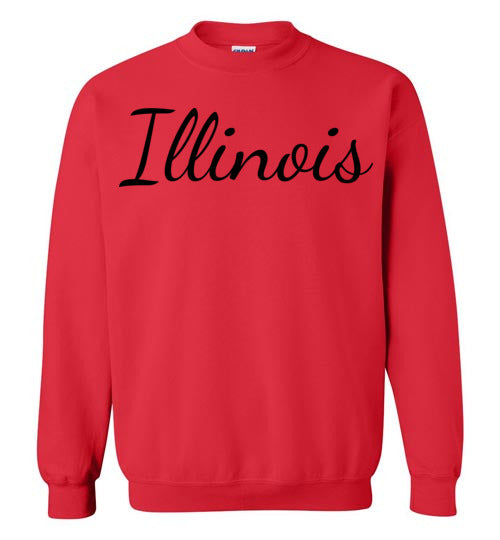 Illinois. Adult. Crewneck