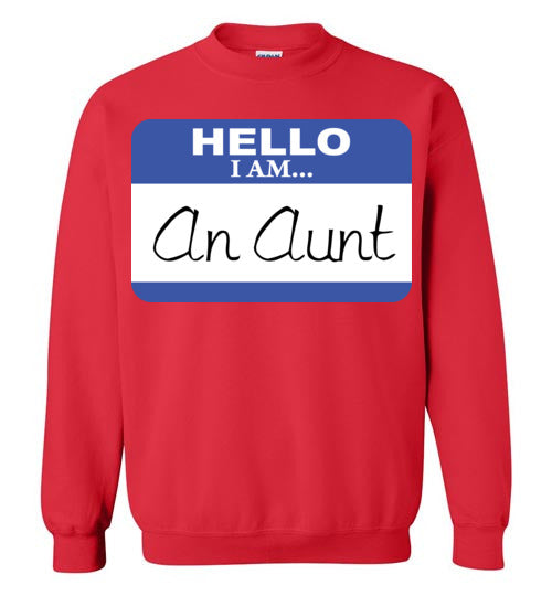 An Aunt. Youth. Crewneck Sweatshirt