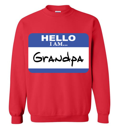 Grandpa. Crewneck Sweatshirt