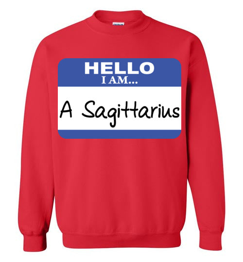 A Sagittarius. Youth. Crewneck Sweatshirt