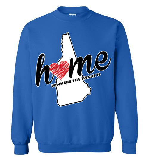 New Hampshire Home. Adult. Crewneck