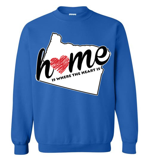 Oregon Home. Youth. Crewneck