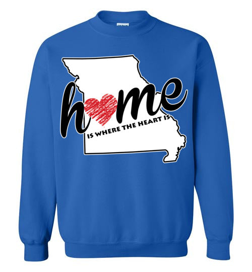 Missouri Home. Youth. Crewneck