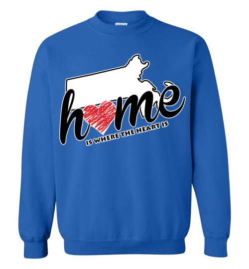 Massachusetts Home. Adult. Crewneck