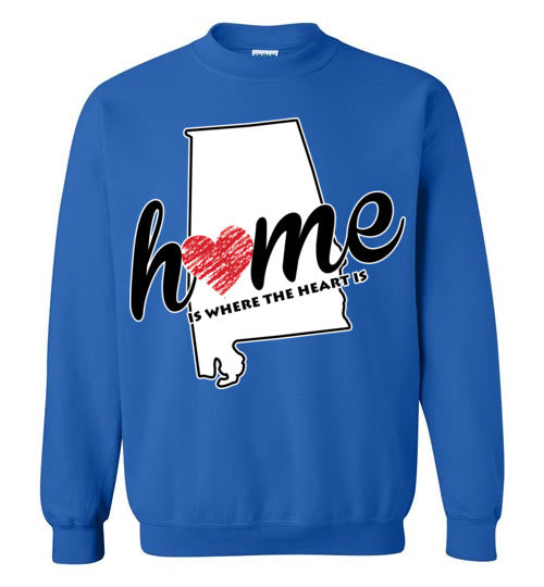 Alabama Home. Youth. Crewneck