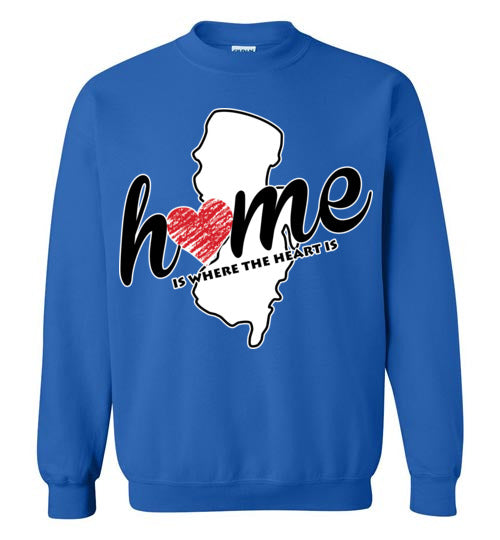 New Jersey Home. Adult. Crewneck