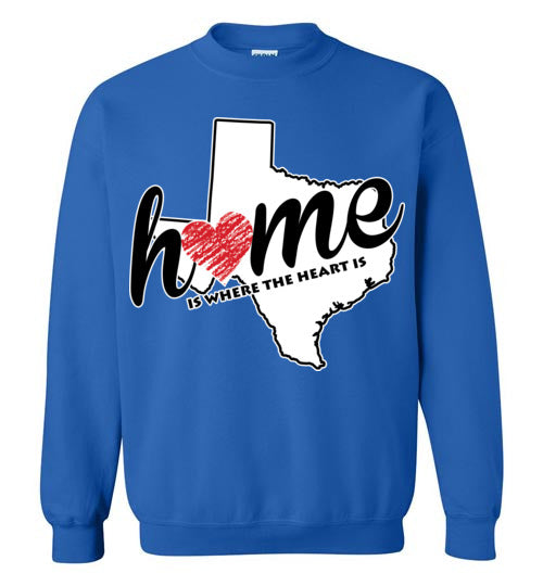 Texas Home. Adult. Crewneck
