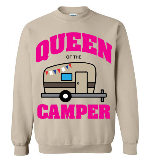 Queen of the Camper. Adult. Crewneck