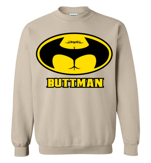 Buttman Trampstamp. Adult. Crewneck
