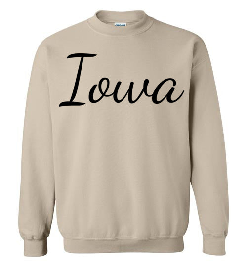 Iowa. Adult. Crewneck