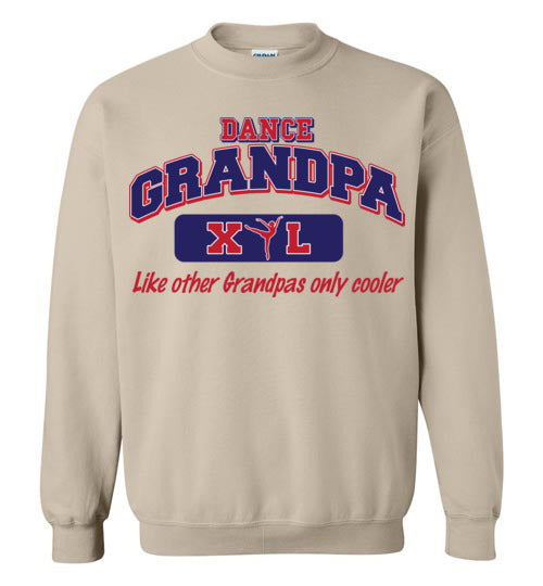 Dance Grandpa. Adult. Crewneck