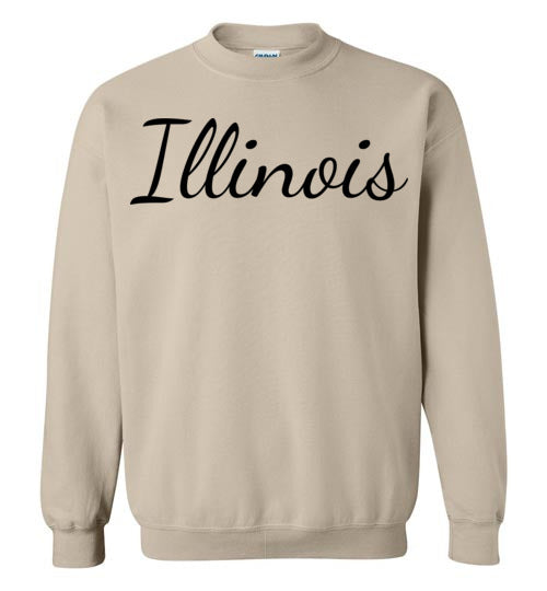 Illinois. Adult. Crewneck