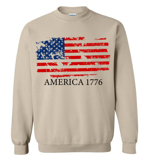 America 1776. Adult. Crewneck