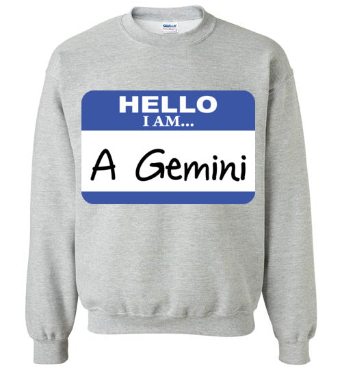 A Gemini. Youth. Crewneck Sweatshirt