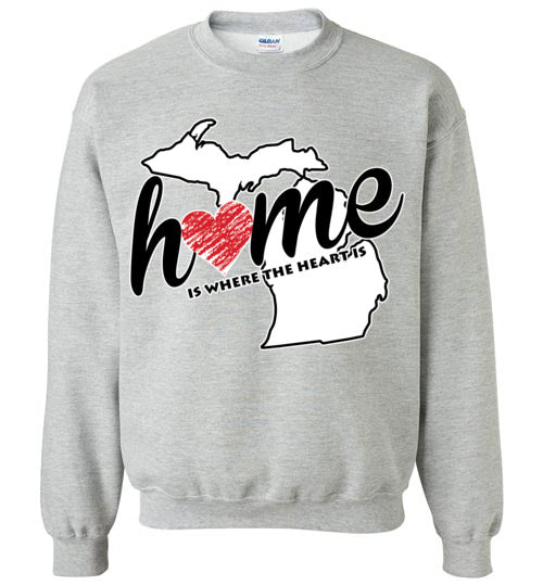 Michigan Home. Adult. Crewneck