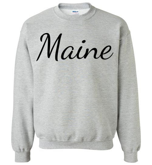 Maine. Youth. Crewneck