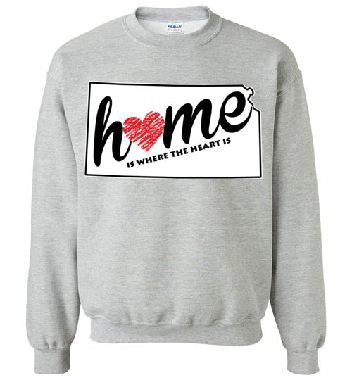 Kansas Home. Youth. Crewneck